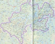 从江县地图